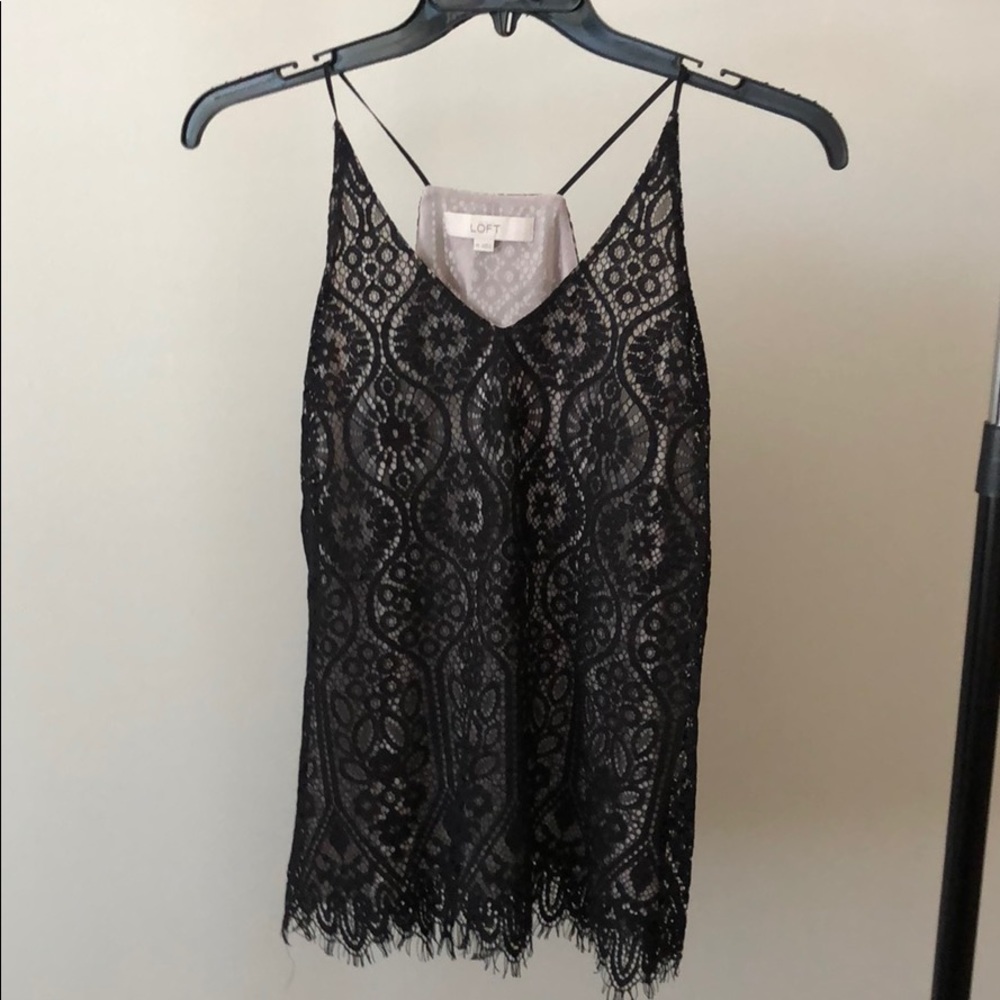 Loft Black Tank Top